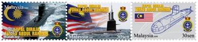 Mint Stamps Submarine Malaysia 2009