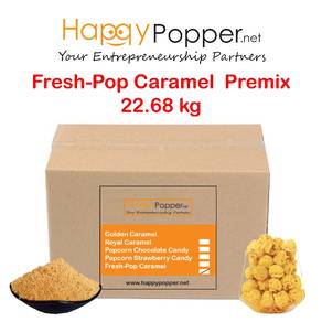 Freash Pop Popcorn Caramel Powder Premix Mix 22.68