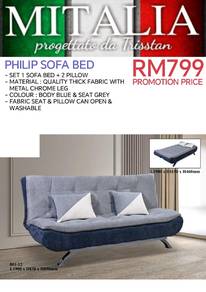 Quality Fabric Sofa Bed | Sofa Bed Fabric Murah