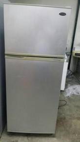 Faber Refrigerator Freezer Peti Sejuk Grey Fridge