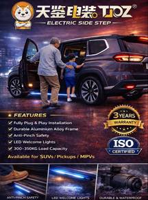 Auto Side Step TJDZ for SUVs/ pickups/MPVs