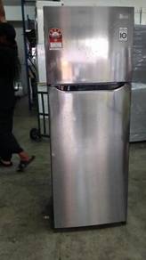 Fridge LG Refrigerator Peti Sejuk Freezer 2 Doors