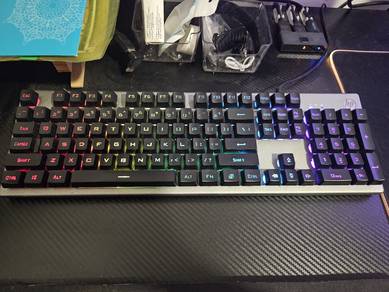 HP K500F Wired RGB Keyboard & HP G200 Gaming Mouse