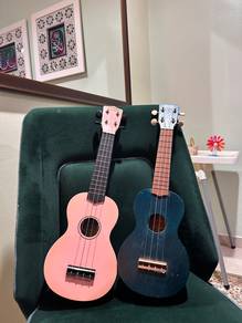 Mahalo Ukulele Bundle (Pink & Blue)