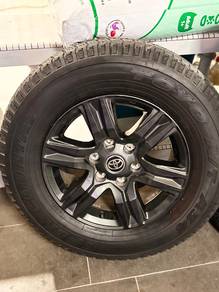 Jual Tayar & Rim Original Toyota Hilux 2.4 E 