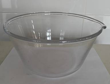 Ikea glass bowl 26cm