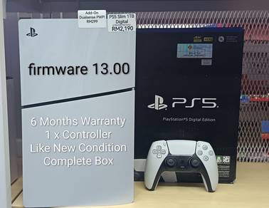 6 Months Warranty, USED PS5 Slim 1TB DIGITAL