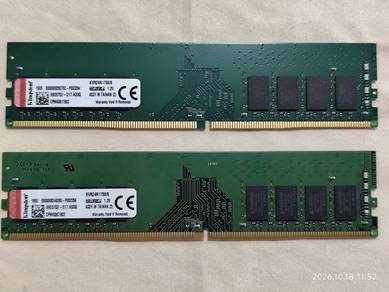 kingston 2 x 8GB DDR4 2400 desktop