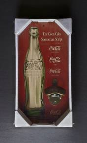 Coke Coca-Cola Wooden Wall Mounting Bottle Opener