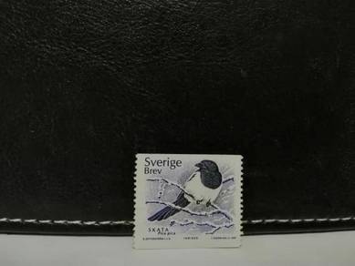 2001 Sweden Stamp Bird Magpie