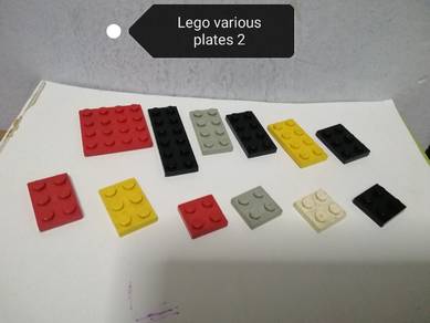 Vintage Lot Lego Various Plates 2