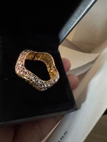 Bangle cincin elvina emas 916 original