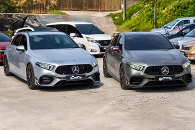 Mercedes Benz A200 200 AMG LINE (CBU) in Salak Selatan, KUL