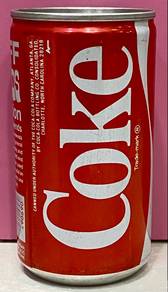 1985 Coke Coca Cola can from USA, Carowinds