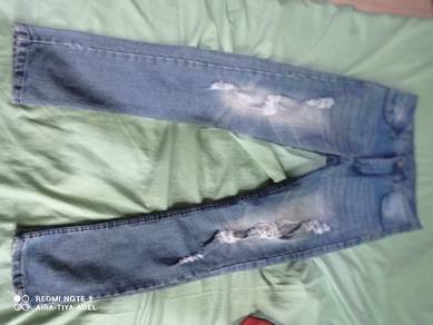 jean straight cut