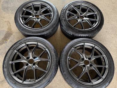 Sport rim second 16 BBS F1R siap tayar myvi city