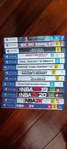 ps4/ps5 games