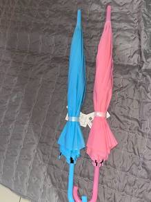 2 sets of umbrellas