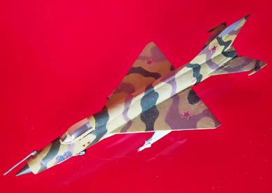 Dy Academy Russian Mig 21 Fishbed 1:144 Model