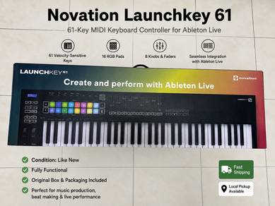 Novation Launchkey 61 MK3 MIDI Keyboard Controller
