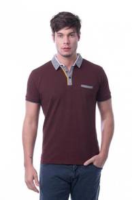 Tshirt Lacoste SIGNATURE POLO HC 87 CRIMSON BROWN