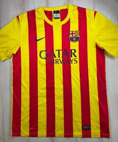 Nike 2013 Barcelona Away Jersey #CV Used