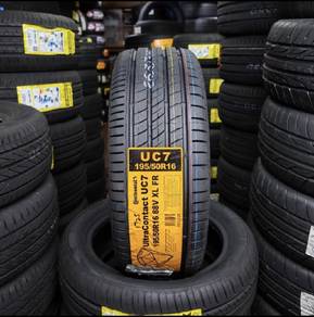 Conti UC7 195 50 R16 99% new, Warranty till 06/27