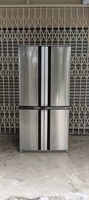 Sharp 4 Door Fridge Peti ais 605Ltr