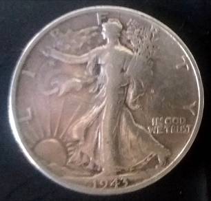 Collectible US Coin 1943-D Walking Liberty Silver