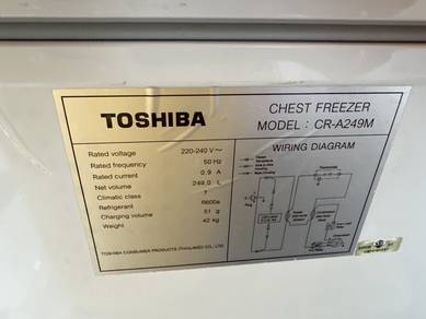 Toshiba Freezer