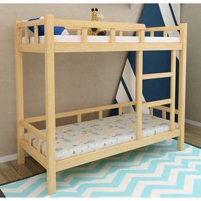 70x170cm Single Double Decker Bunk Bed Queen Size
