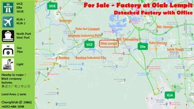 Warehouse / Factory For Sale in Banting,SGR