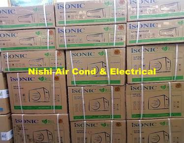 Isonic 1hp Inverter Air cond + install