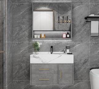Toilet Cabinet Cermin Tandas Kabinet Shelf Shelves