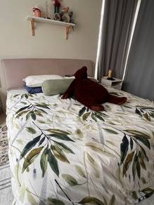 King Size Bed Frame and Mattress ONLY