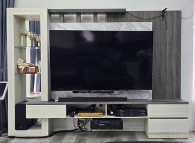TV wall cabinet (With Receipt)