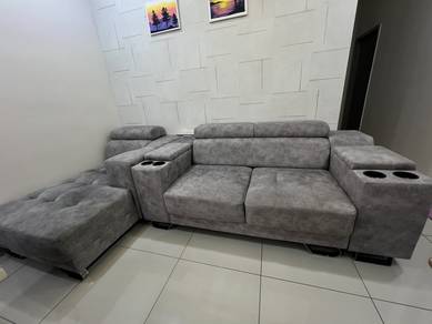 L shaped sofa