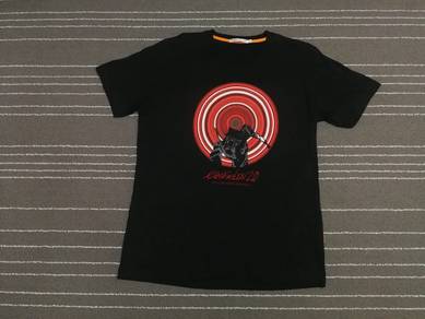 EVANGELION 2.0 X uniqlo tee L