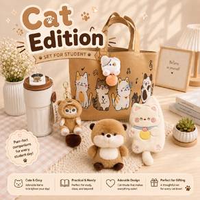 Ready Stock Cat Edition - Set B