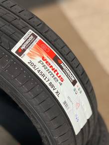 205 45 17 Hankook k135 Ventus Prime4 Tayar baru