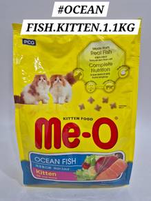 Me-O Kitten Cat Food Ocean Fish 1.2kg Kucing