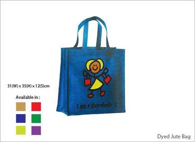 Dyed Jute Bag