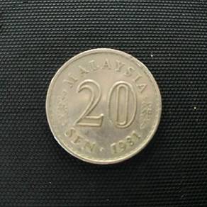 20 Cents 1981 ( Malaysia )