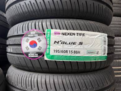 195:60:15 —Tayar baru Nexen Blus S Tahun26