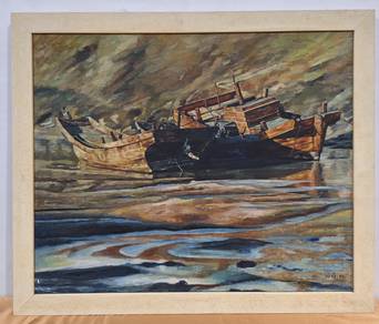 Oil Painting - End of the Journey