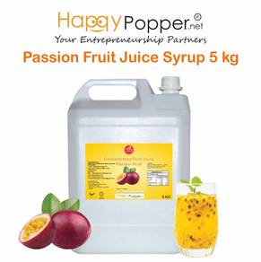 Sirap Concentrated Juice Syrup Passion Fruit 5kg