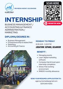 Latihan Industri/ Praktikal/ Internship Marketing