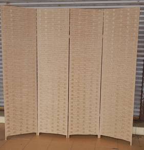 partition 4 panel penghadang ruang solat