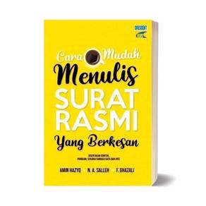 ( 88-24-310 ) Cara Mudah Menulis Surat Rasmi Yang 