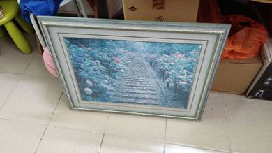puzzle poster with frame